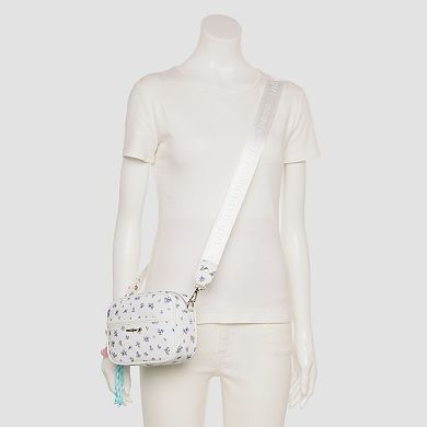 madden girl Nylon Camera Crossbody Bag