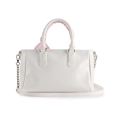 madden girl Crinkle Satchel Bag