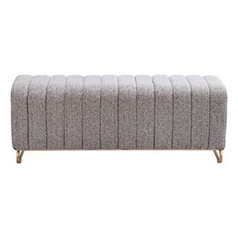ZUO Pender Bench Stone