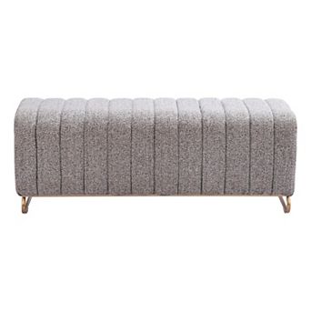 ZUO Pender Bench Stone
