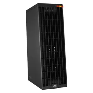 Vornado Rise 12 Hour Small Room Tower Heater, Black