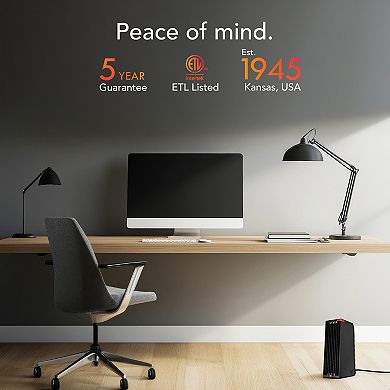 Vornado Rise 12 Hour Small Room Tower Heater