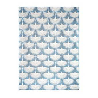 My Magic Carpet Flock Pattern Washable Rug