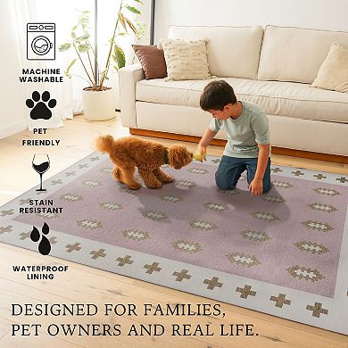 My Magic Carpet Nordic Weave Washable Rug