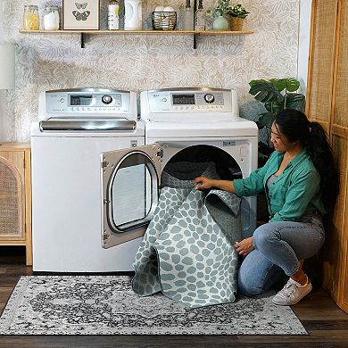 My Magic Carpet Puff Dotty 6-ft. Round Rug