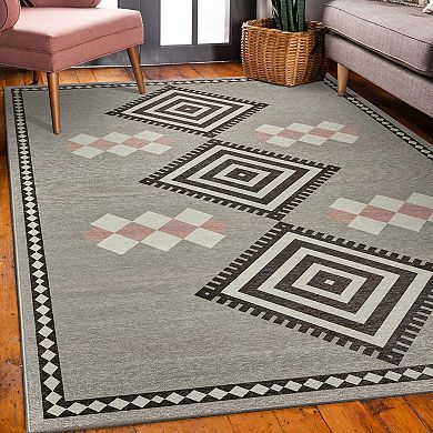 My Magic Carpet Kilim Kiki Mushroom Rug