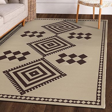 My Magic Carpet Genevieve Gorder Jute Decorative Washable Rug