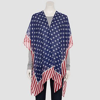 Women's Collection XIIX Stars & Stripes Sequin Topper