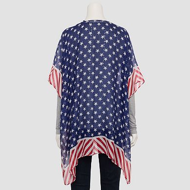 Women's Collection XIIX Stars & Stripes Sequin Topper