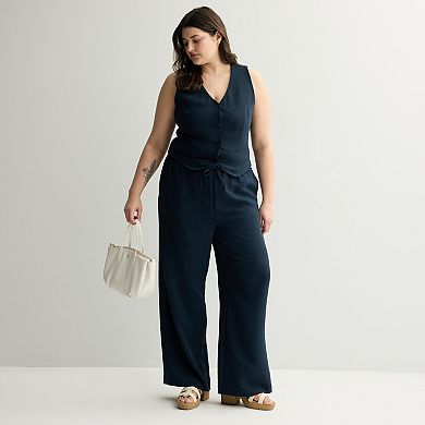 Juniors' Plus Size SO® Pull-On Trousers