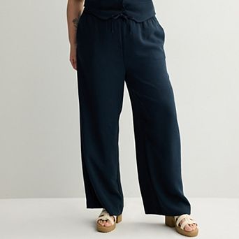 Juniors' Plus Size SO® Pull-On Trousers