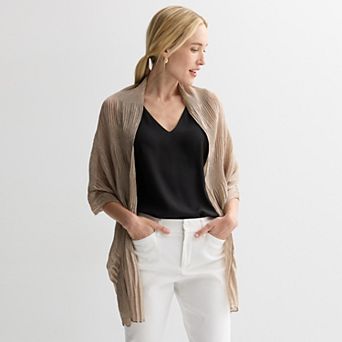 Nine West Lustre Pleated Wrap