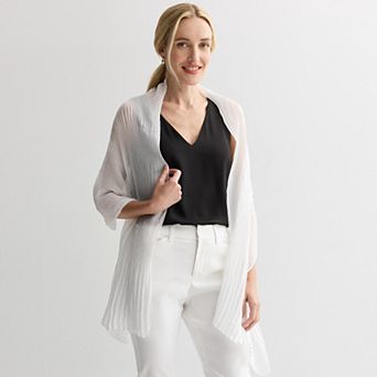 Nine West Lustre Pleated Wrap