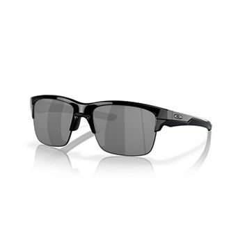 Men's Oakley Thinklink Rectangular Sunglasses with Green Lenses