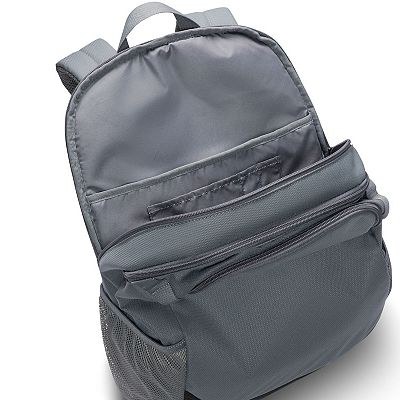 nike brasilia backpack medium inside Embroidered and a ventilated zip pocket on the front of the bag so you can organise your items Nike Brasilia Medium 24L Backpack