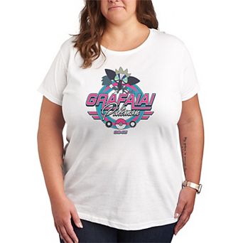 Plus Size Pokémon Grafaiai Racing Graphic Tee