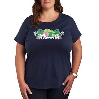 Plus Size Pokémon Shaymin Florals Graphic Tee