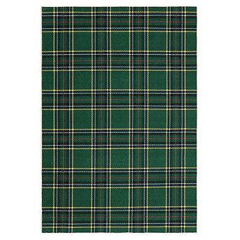 Garvee Checkered Christmas Rugs Non Slip Low Pile Throw Carpet for Bedroom Kitchen