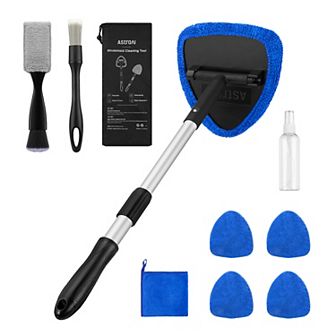 AstroAI Car Wash Kit Windshield Cleaning Tool Kit, 9 pc Complete Car Care Tools
