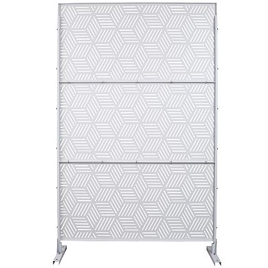 LOVMOR Privacy Screens Freestanding Privacy Fence Panels for Privacy Screens