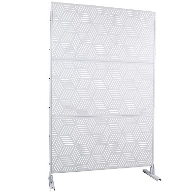 LOVMOR Privacy Screens Freestanding Privacy Fence Panels for Privacy Screens