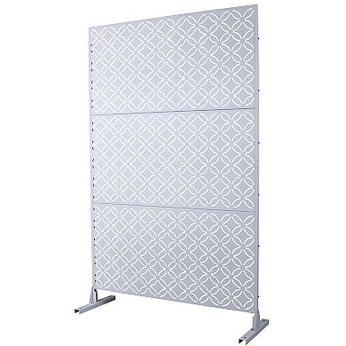 LOVMOR Privacy Screens Freestanding Privacy Fence Panels for Privacy Screens