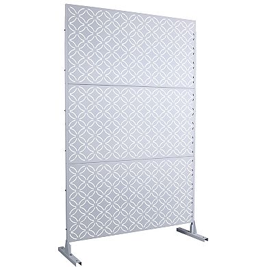 LOVMOR Privacy Screens Freestanding Privacy Fence Panels for Privacy Screens