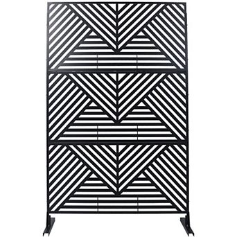 LOVMOR Privacy Screens Freestanding Privacy Fence Panels for Privacy Screens