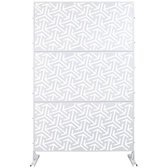 LOVMOR Privacy Screens Freestanding Privacy Fence Panels for Privacy Screens