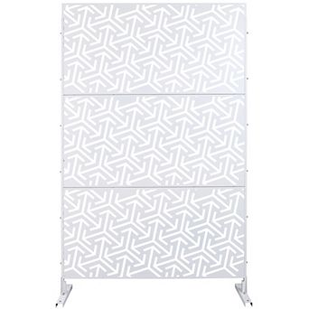 LOVMOR Privacy Screens Freestanding Privacy Fence Panels for Privacy Screens