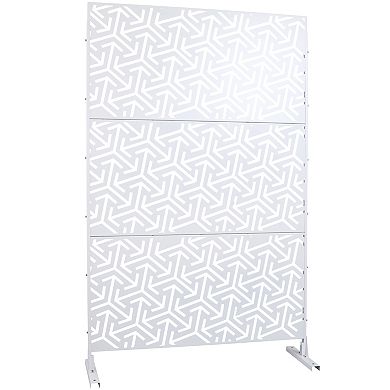 LOVMOR Privacy Screens Freestanding Privacy Fence Panels for Privacy Screens