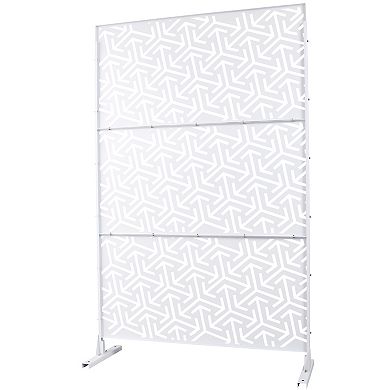 LOVMOR Privacy Screens Freestanding Privacy Fence Panels for Privacy Screens