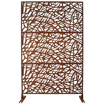 LOVMOR Privacy Screens Freestanding Privacy Fence Panels for Privacy Screens