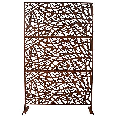 LOVMOR Privacy Screens Freestanding Privacy Fence Panels for Privacy Screens