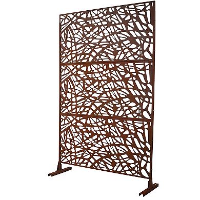 LOVMOR Privacy Screens Freestanding Privacy Fence Panels for Privacy Screens