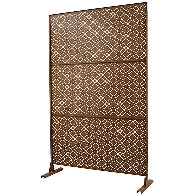 LOVMOR Privacy Screens Freestanding Privacy Fence Panels for Privacy Screens
