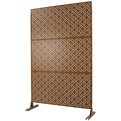 LOVMOR Privacy Screens Freestanding Privacy Fence Panels for Privacy Screens