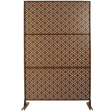 LOVMOR Privacy Screens Freestanding Privacy Fence Panels for Privacy Screens