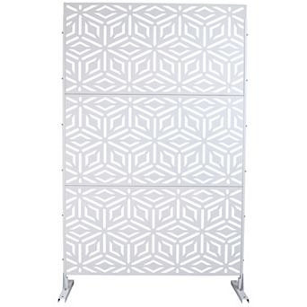 LOVMOR Privacy Screens Freestanding Privacy Fence Panels for Privacy Screens