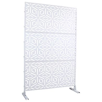 LOVMOR Privacy Screens Freestanding Privacy Fence Panels for Privacy Screens