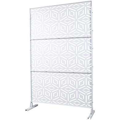 LOVMOR Privacy Screens Freestanding Privacy Fence Panels for Privacy Screens