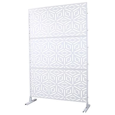 LOVMOR Privacy Screens Freestanding Privacy Fence Panels for Privacy Screens