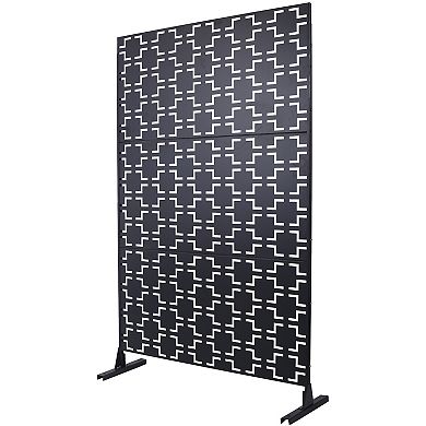 LOVMOR Privacy Screens Freestanding Privacy Fence Panels for Privacy Screens