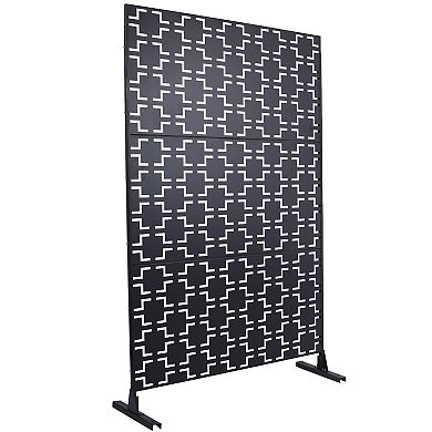 LOVMOR Privacy Screens Freestanding Privacy Fence Panels for Privacy Screens