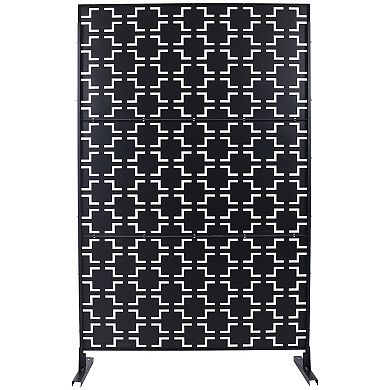 LOVMOR Privacy Screens Freestanding Privacy Fence Panels for Privacy Screens