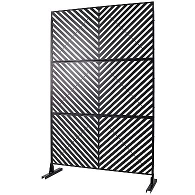 LOVMOR Privacy Screens Freestanding Privacy Fence Panels for Privacy Screens