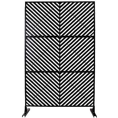 LOVMOR Privacy Screens Freestanding Privacy Fence Panels for Privacy Screens