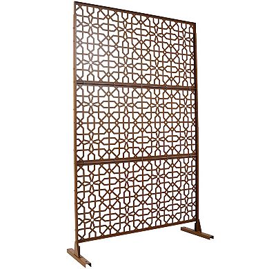 LOVMOR Privacy Screens Freestanding Privacy Fence Panels for Privacy Screens