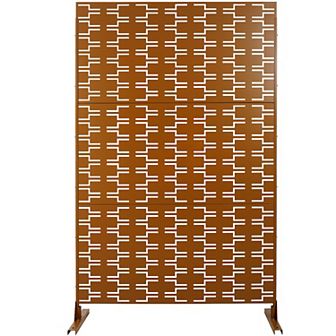 LOVMOR Privacy Screens Freestanding Privacy Fence Panels for Privacy Screens