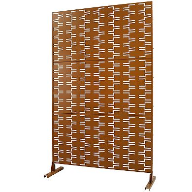 LOVMOR Privacy Screens Freestanding Privacy Fence Panels for Privacy Screens